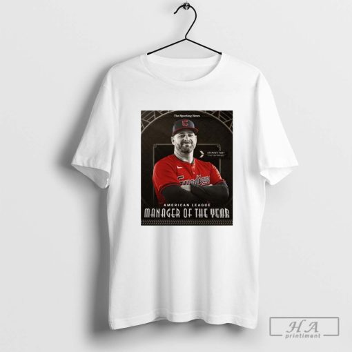 Cleveland Guardians Stephen Vogt The Sporting News All-Stars American League Manager Of The Year T-shirt