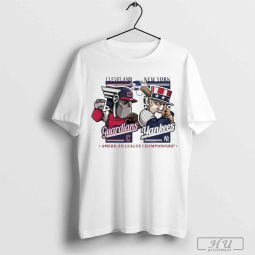 Cleveland Guardians Vs New York Yankees American League Championship Mascot 2024 Shirt