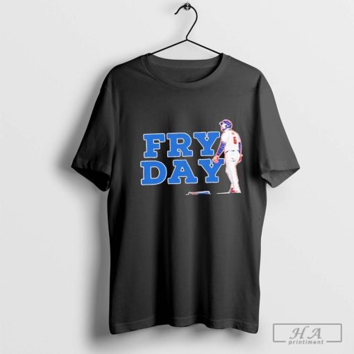 Cleveland Guardians baseball MLB David Fry Fry Day T-shirt