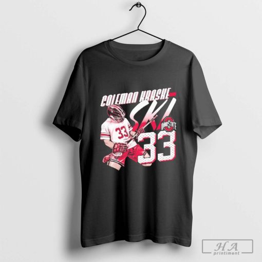 Coleman Kraske SKI 33 Ohio State Graphic Player T-shirt