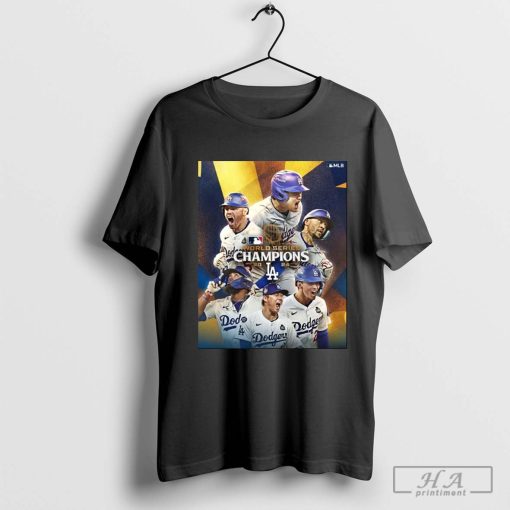 Congrats To The Los Angeles Dodgers 2024 World Series Champions MLB T-shirt