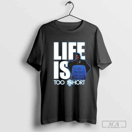 Control Industry merch Too Short Life Is Too $hort Album Cover Shirt