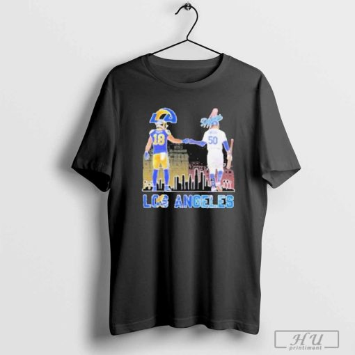 Cooper Kupp Los Angeles Rams X Mookie Betts Los Angeles Dodgers Shirt