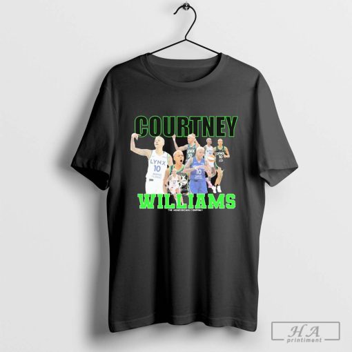 Courtney Williams Minnesota Lynx WNBA The Homegrown Company T-shirt