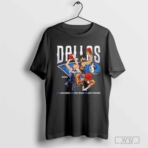 Dallas Mavericks Luka Doncic x Kyrie Irving x Klay Thompson shirt