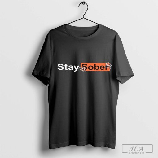 Daydrian Harding Stay Sober Skeleton You Idiot T-shirt