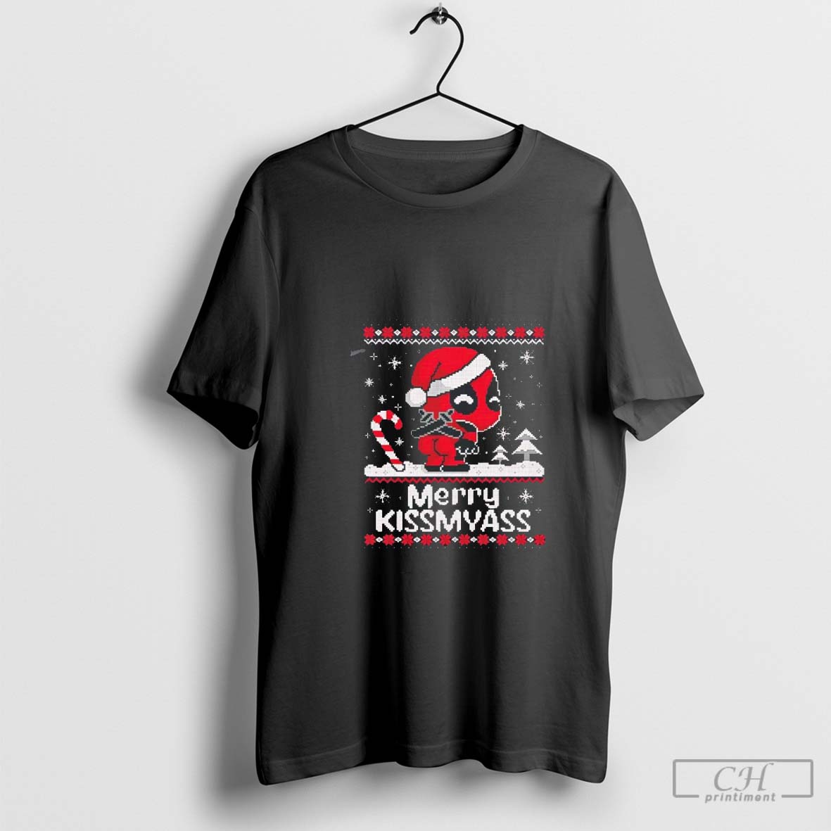 Deadpool Merry Kissmyass Ugly Christmas Shirt 355661