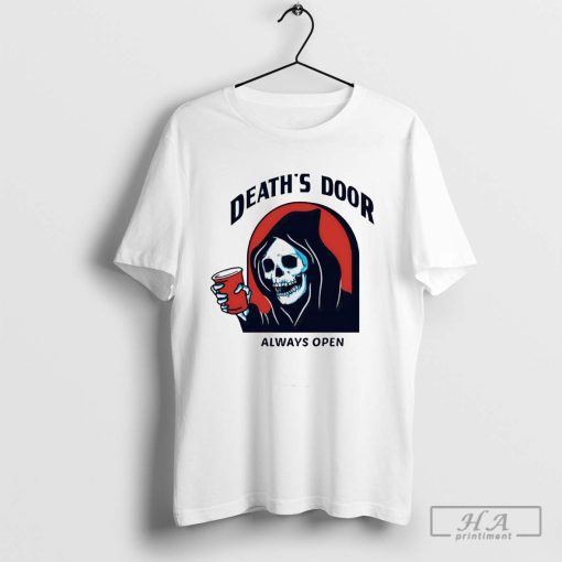 Death's Door Reaper Mens Halloween T-Shirt