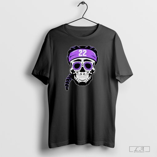 Derrick Henry Baltimore Ravens Sugar Skull T-Shirt