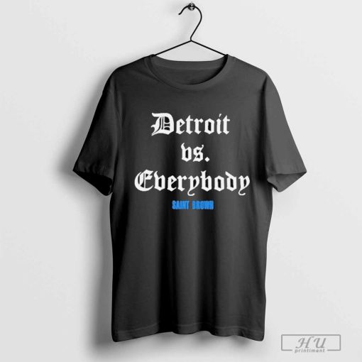 Detroit Lions Vs Cherybody Saint Brown T-Shirt