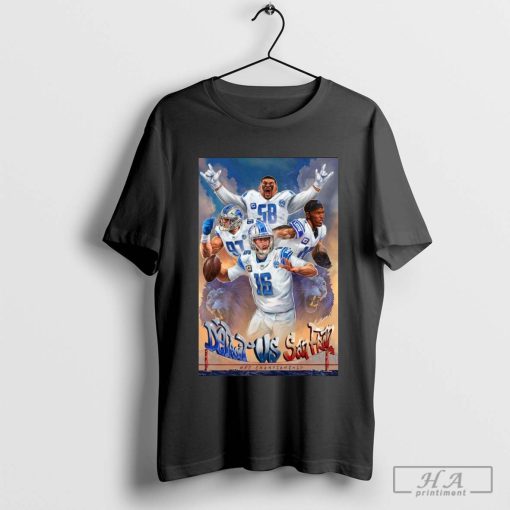 Detroit Lions vs 49ers Ford Field NFC Championship T-shirt