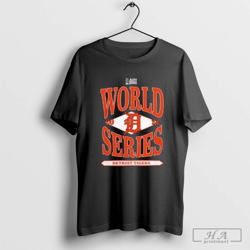 Detroit Tigers 2024 World Series logo T-shirt