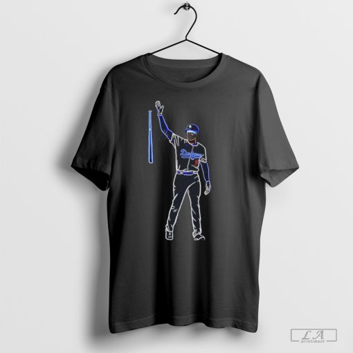 Dodgers Freeman Walk Off Homer neon T-Shirt