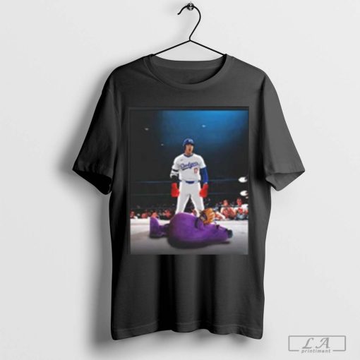 Dodgers Shohei Ohtani Down Goes Grimace Shirt