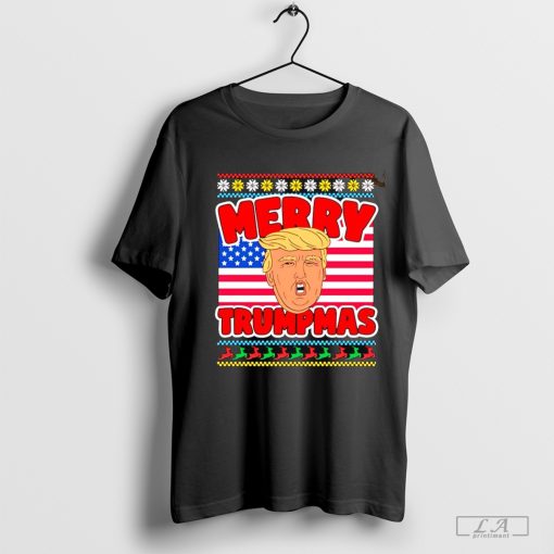 Donald Trump Merry Trumpmas ugly Christmas T-Shirt