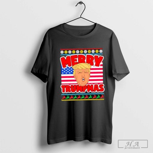 Donald Trump Merry Trumpmas ugly Christmas T-shirt