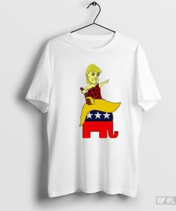 Donald Trump Native Riding 2024 Elephant Republican shirt