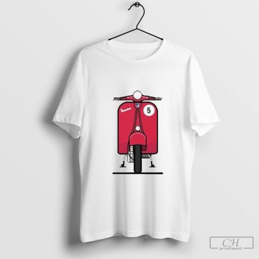 Drop Shoulder Vespa T-shirt