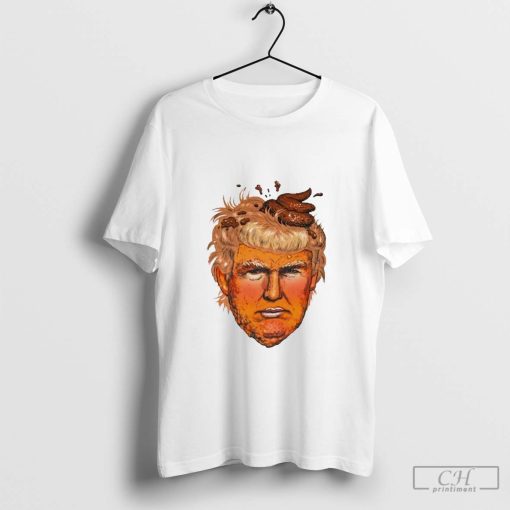 Dump Trump head art shirt