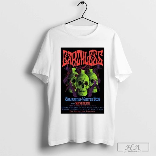 Earthless November 10-11 2024 San Francisco CA T-shirt