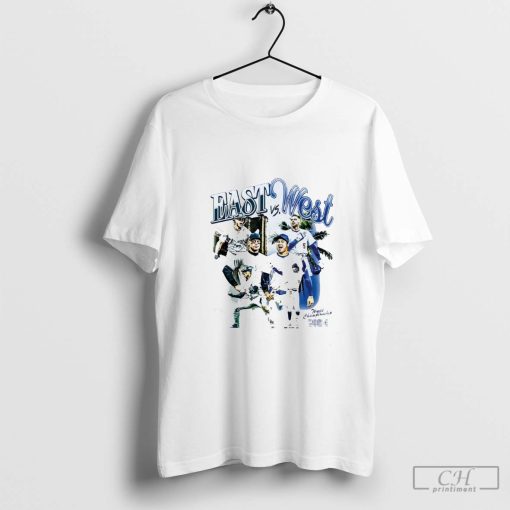 East vs. West World Champions 2024 Yankees vs Dodgers shirt