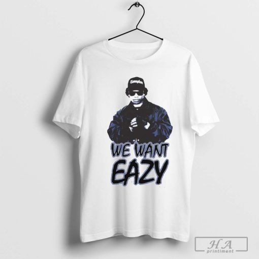 Eazy E We Want Eazy Picture T-Shirt