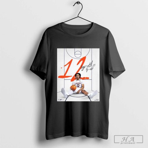 Elijah Gertrude 12 Days Until Tipoff Virginia Cavaliers T-shirt