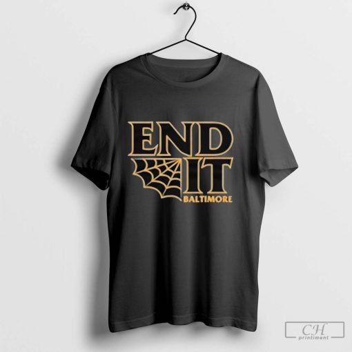 End It Halloween Web Baltimore Hc 2024 Shirt