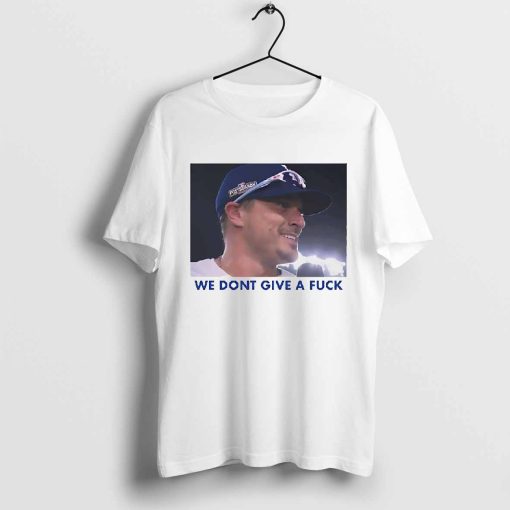 Enrique Hernandez Los Angeles Dodgers we don't give a fuck shirt