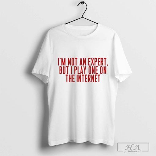 Fantasy receipts I’m not an expert but I play one on the internet T-shirt