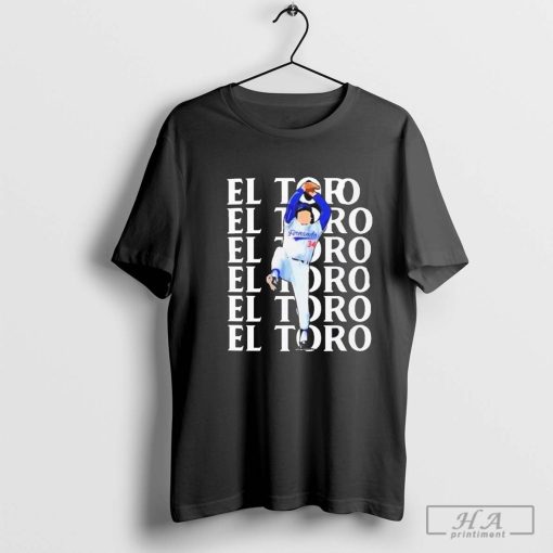 Fernando Valenzuela Los Angeles Dodger El Toro Baseball Shirt