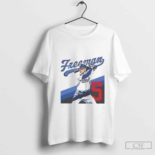 Freddie Freeman No. 5 Los Angeles Dodgers 2024 World Series shirt