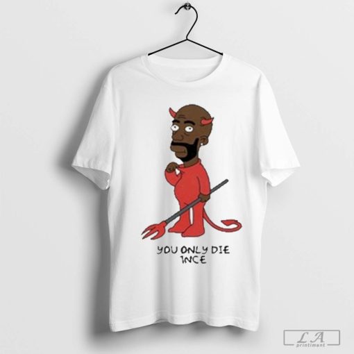 Freddie Gibbs Gibbsons Ss You Only Die 1Nce T-Shirt