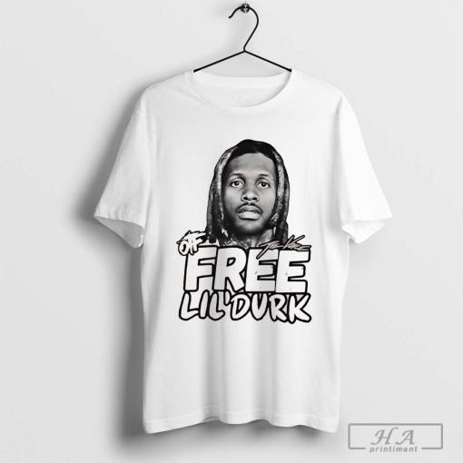 Free Lil Durk retro T-shirt