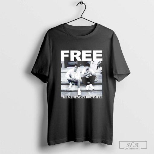 Free the Menendez Brothers retro T-shirt