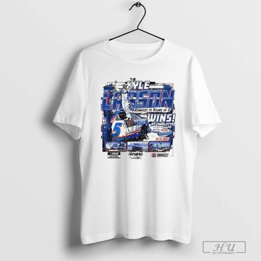 Funny Kyle Larson 2024 Bank of America Roval 400 Race Win Shirt