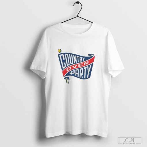 Funny Matthew dowd country over party shirt