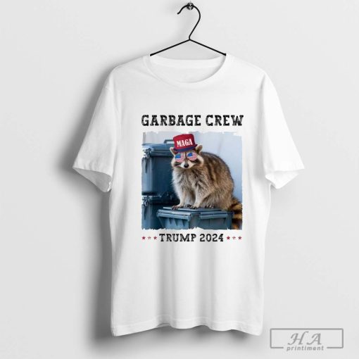 Garbage Crew Maga Trump 2024 Raccoon T-shirts