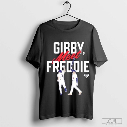 Gearup Gibby, Meet Freddie Los Angeles Dodgers T-Shirt