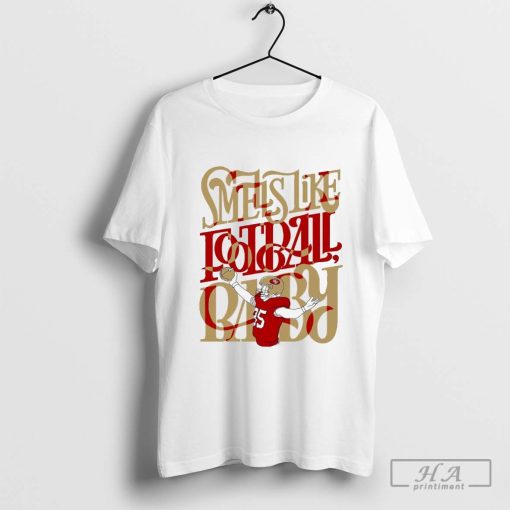 George Kittle San Francisco 49ers Tight End Smells Like Football Baby T-shirt