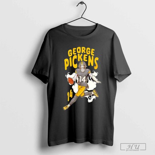 George Pickens 14 Pittsburgh Steelers football graphic shirt