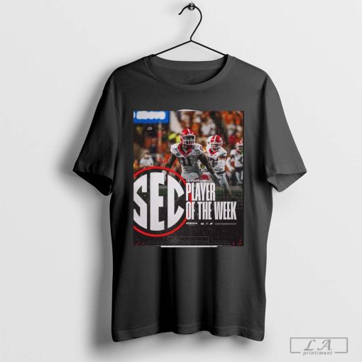 Georgia Bulldogs Jalon Walker 2024 SEC Co-Defensive Player of the Week shirt