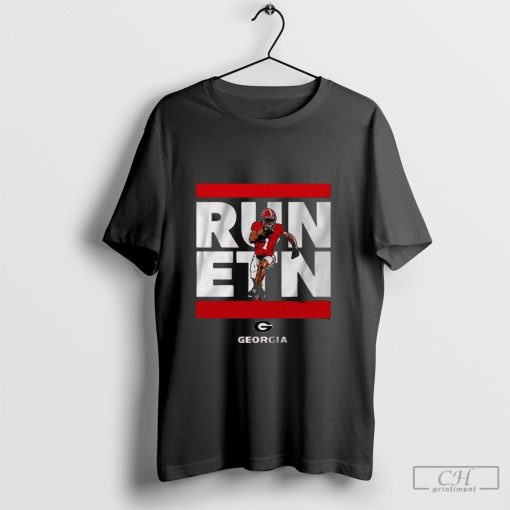 Georgia Football Trevor Etienne Run ETN Shirt