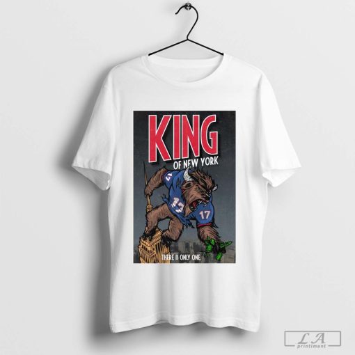 GoBills Buffalo Bills King of New York There Is Only One BillsMafia Poster T-Shirt