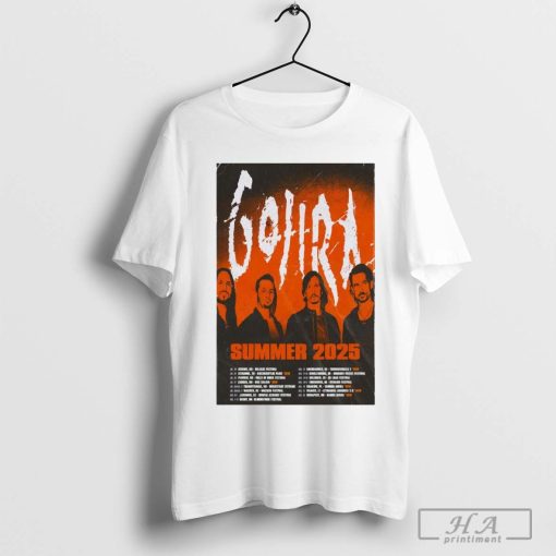 Gojira Summer 2025 Tour t-shirt