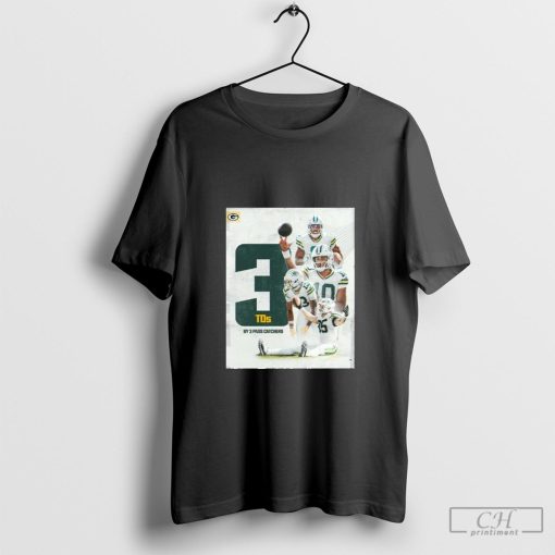 Green Bay Packers Sharing the Love 3TDS By 3 Pass Catchers shirt