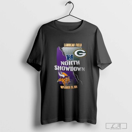 Green Bay Packers vs Minnesota Vikings 2024 North Showdown Lambeau Field September 29 Matchup shirt