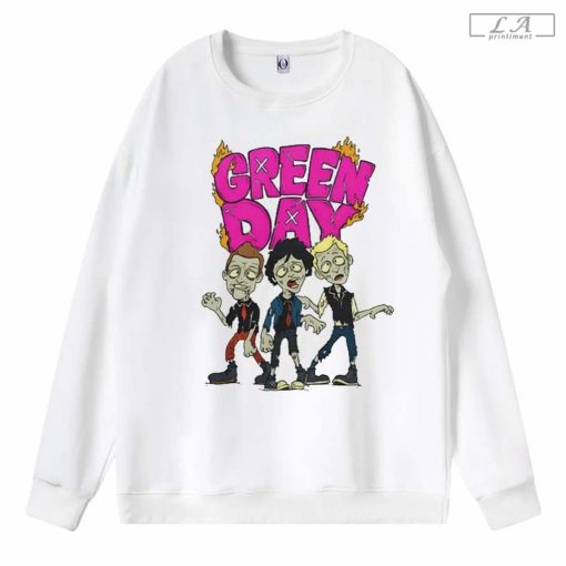 Green Day Walking Green Day Zombie Shirt