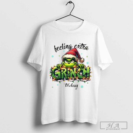 Grnchy Feeling Extra Christmas Shirt Funny Grnch shirt Retro Christmas Shirt