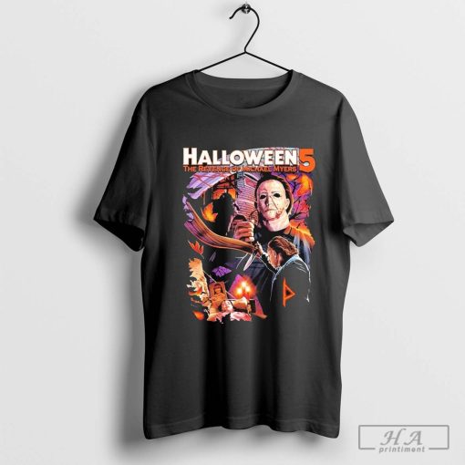 Halloween 5 The Revenge Of Michael Myers Marked By Evil Horror Character T-Shirt